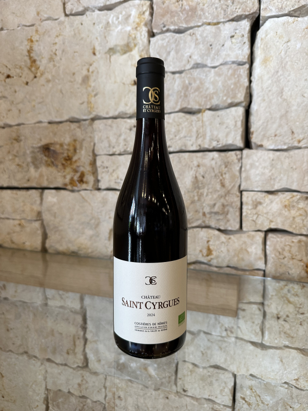 Saint Cyrgues Rouge Cuvée trocken Costières de Nimes Frankreich